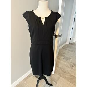 Express Little Black Dress – Size 12 – Elegant Fit with Gold Details